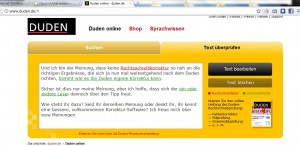 Free german spellchecker from Duden