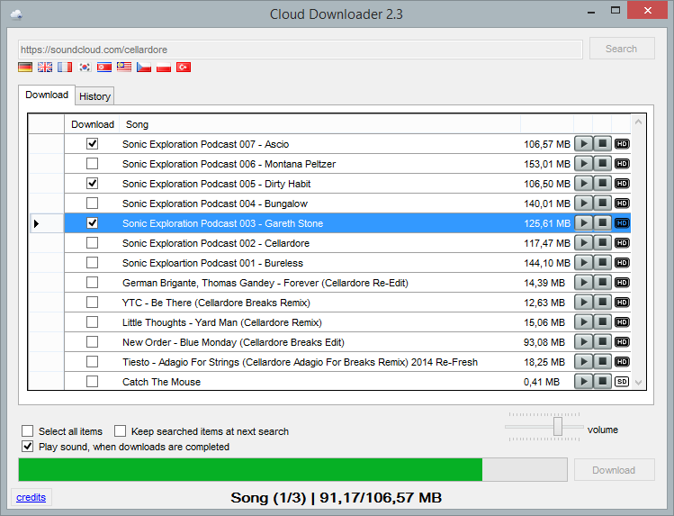 cloud downloader