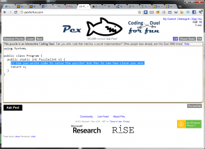 Pex for fun – a programming game for Microsoft lovers