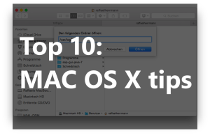 Top 10 OS X tips and tricks