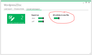 Wordpress2Doc 1.2.0.0 - All-in-One
