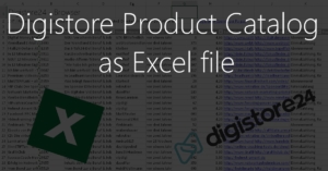 Digistore Product Catalog as Excel
