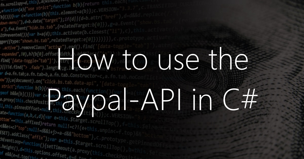 Check Paypal account balance and transactions via C# API