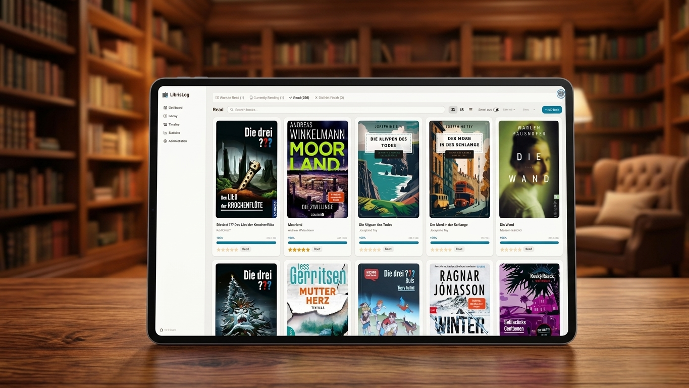 When the App You Love Dies, Build Your Own — Introducing LibrisLog